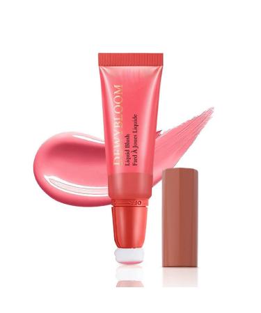 Liquid Blush Beauty Wand Soft Matte Lightweight With Halo Glow Liquid Filter Creamy Natural Blush.(103 Cool Pink)