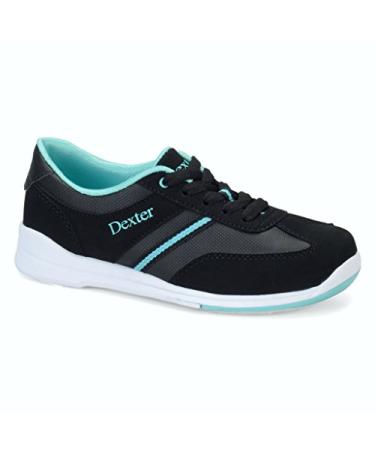 Dexter Womens Dani Bowling Shoes Black/Turquoise 8 1/2 M US