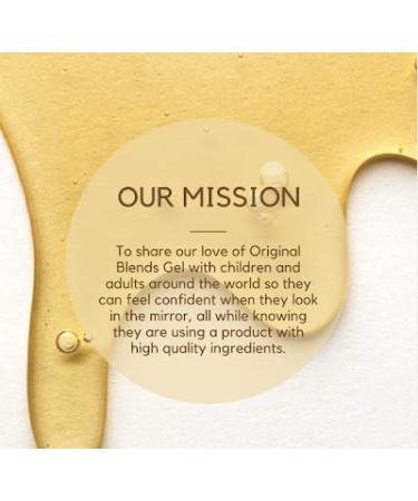 Original Blends Pump Styling Gel - Flaxseed & Soy Protein - Firm or Light Hold - All Hair Types - Adults & Children - 17.25 Fl Oz - Buy Online on GoSupps.com