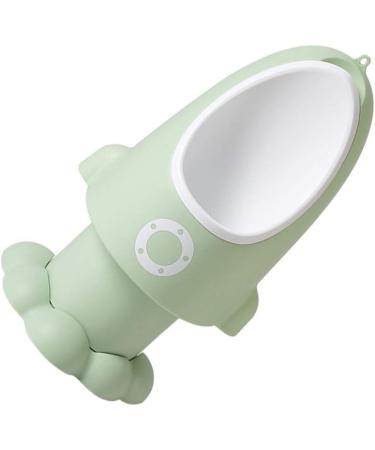 NUOBESTY Toddler Urinal Urinals for Toddler Boys Kid Urinal Cartoon Urinal Potty Toilet Trainer Baby Boy Three-dimensional Light Green 27.5 x 15 x 49cm - Buy Online on GoSupps.com