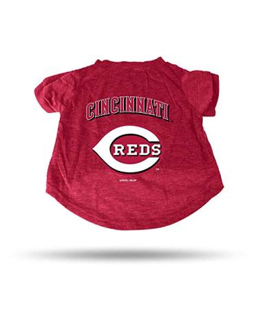 Rico Industries MLB pet Pet Tee Shirt Size S Cincinnati Reds Size S Team Colors