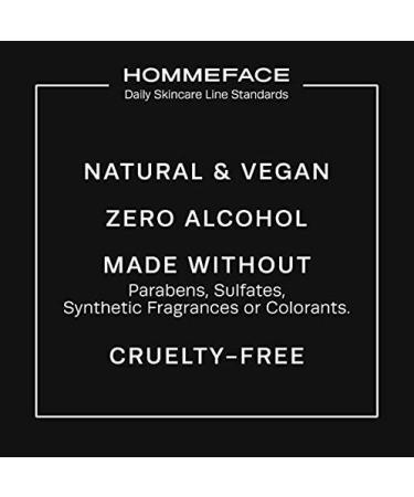 HOMMEFACE Men's Daily Face Moisturizer - Hydrating Facial Lotion for Men with Collagen & Witch Hazel, 5.07 fl. oz - Buy Online on GoSupps.com