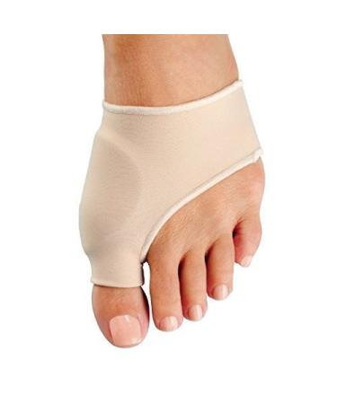 Nylon Bunion Sleeve with Gel with Built in Gel Pad 1 Pair 2 Piece