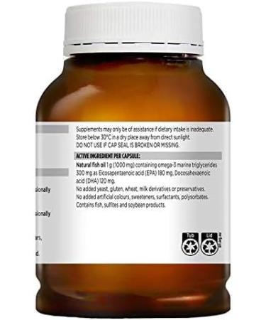 Blackmores Fish Oil 1000 400 Capsules - Buy Online on GoSupps.com