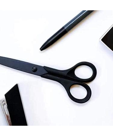 ALLEX Black Scissors All Purpose Sharp Japanese Stainless Steel Blade  Non-Sticking Fluorine Coating Blade for Adhesive Tape  Made in JAPAN - Buy Online on GoSupps.com