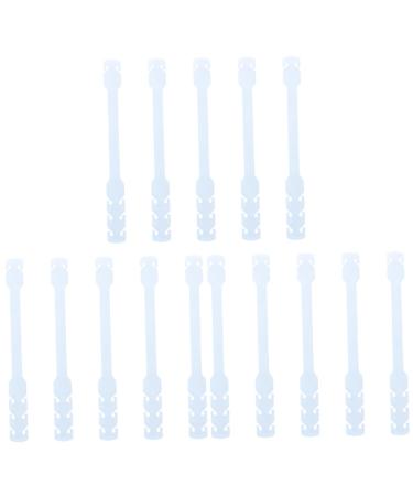 Gatuida 15 pieces Removable face cover handles hook for ear and face cover earrings wardrobe wing rope extension buckle ear rope buckle makes tab holder
