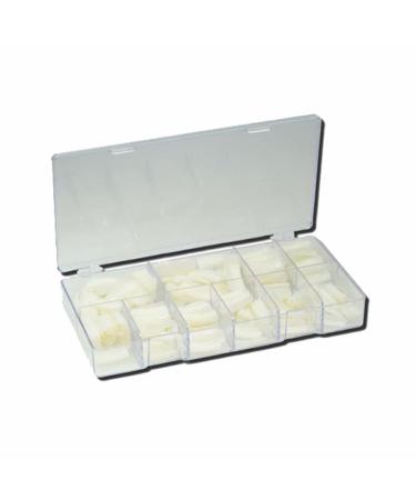 Nail Tips - 500 Pieces A Tips in Sorting Box | Durable Artificial Fingernails for Perfect Nail Art - Buy Online on GoSupps.com