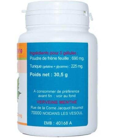 ASH CAPSULES LEAF 100 capsules with a dosage of 230 mg pure powder. - Buy Online on GoSupps.com
