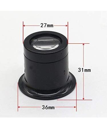 Magnifiers Repair Glasses Type Acrylic Magnifying Glass High Magnification Magnifying Glass Small Glass Microscope Suitable for Reading Maintenance Antique Jewelry Appraisal Lofty Ambition - Buy Online on GoSupps.com