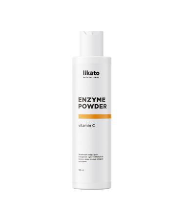 RIXET Likato Enzyme Cleansing Powder Professional with Vitamin C Deep Cleansing 150 ml 5.1 FL Oz