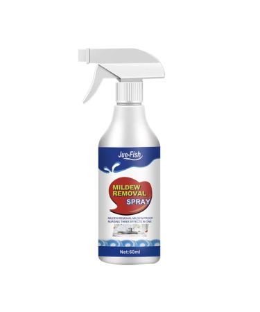 Jue-Fish Mould Spray 60ml Mould Cleaner Remover Spray Mildew Removal Spray