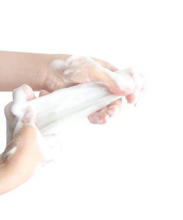 4 Piece Foam Net - Facial Cleansing & Shower Bubble Net for Easy Bubbles | International Shipping - Buy Online on GoSupps.com