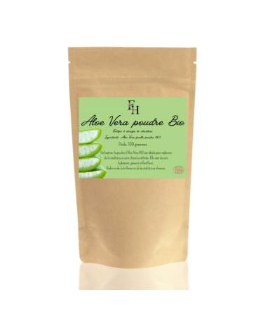 Organic Aloe Vera Powder - 100 gram sachet