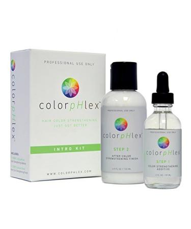 ColorpHlex: Intro Kit, Color Strengthening Additive, 2 oz, After Color Strengthening Finish, 4 oz