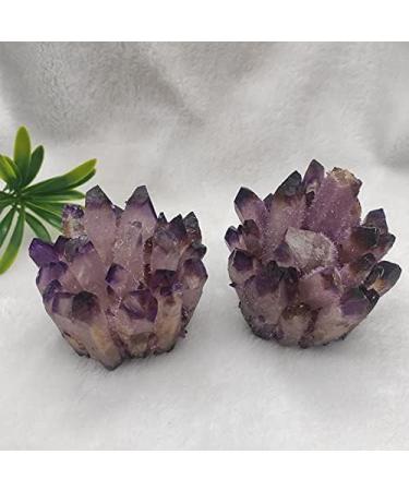 Natural Crystal Rough Natural Amethyst raw Stones Quartz Minerals Gemstone Remove Negative Beautiful (Size : 300-400g) (Size : 600-700g) - Buy Online on GoSupps.com