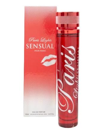Paris Lights Sensual Eau de Parfum 3.4 Fl. Oz. Floral Fruity fragrance for women.