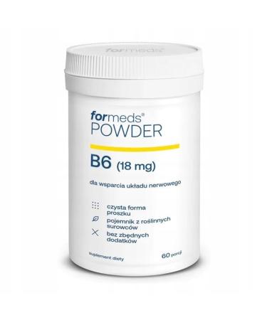 ForMeds POWDER vitamin B618mg per serving to support the nervous system 60 servings
