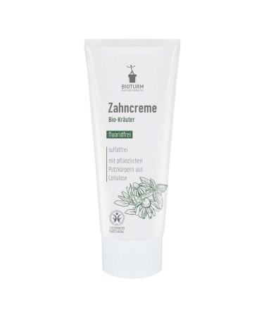 Bioturm Toothpaste, herbs without fluoride, 75 ml (1)