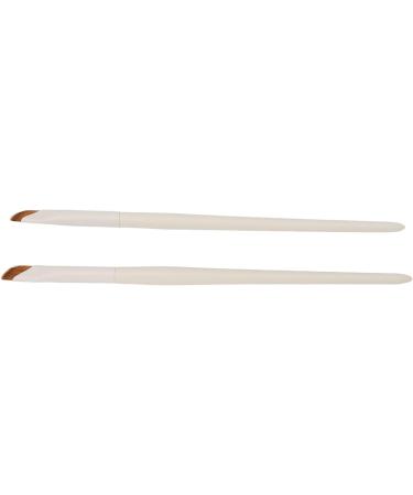 Eyeliner Brush Professional Slanted 2pcs Sickle Eyeliner Brush Portable for Home for Makeup Artist - Buy Online on GoSupps.com