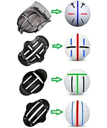 8 Pack Precision Golf Ball Markers with Stencils - Golf Accessories for Alignment and Identification - Buy Online on GoSupps.com