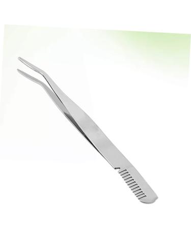 minkissy Lash Cluster Tweezers Eyelashes Tweezer Makeup Tweezer Eyelashes Extension Clip Eyelash Tweezer Stainless Steel Eyebrow Clip medium Silver - Buy Online on GoSupps.com