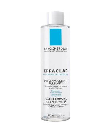 LA ROCHE POSAY MICELLAR WATER OILY SKIN EFFACLAR EAU MICELLAIRE ULTRA HUILE PEAU 200ML Mixte Negro La Norme