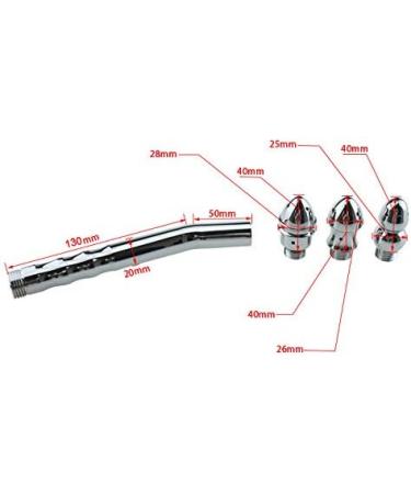 Premium Shower Enema Kit - Enema Nozzle & 59" Hose - Ideal Shower Douche Attachment for Men & Women - Buy Online on GoSupps.com