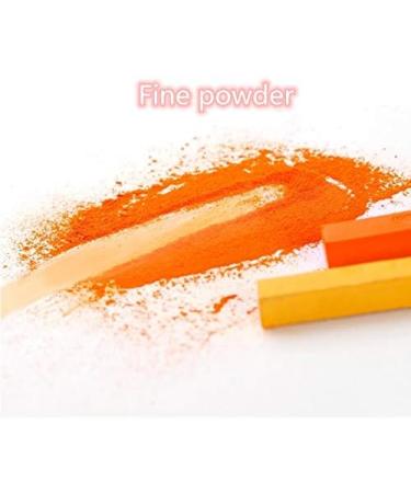 Non-Toxic Square Soft Pastels Set - 12 Colors | Artist Chalk Pastel Sticks for Art Drawing and Painting - Professional Quality - Buy Online on GoSupps.com