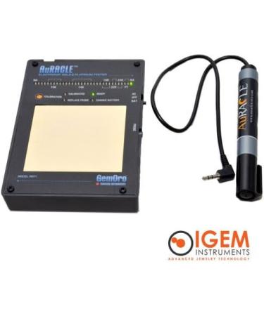 Gemoro Auracle AGT1 Electronic Gold Platinum Tester Complete Kit 6-24K - Buy Online on GoSupps.com