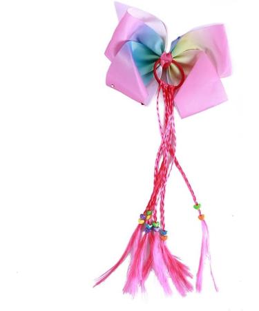 1920s Headband Handmade Hair Ropes Girl Rubber Band Cute Hair Tie Bow Knot Elastic Hair Band Women Girls Hair Accessories Headband (Size : Pink) - Buy Online on GoSupps.com