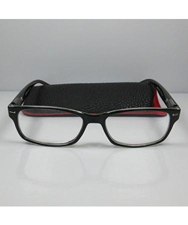 I NEED YOU Men's Reading Glasses +1.5 - Model Robert Black Reading Aid with Case | Stylish & Comfortable - Buy Online on GoSupps.com