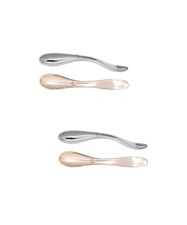 FOMIYES Lot de 2 Applicateurs pour Les Yeux pour Filles Design Simple 2 Pi ces