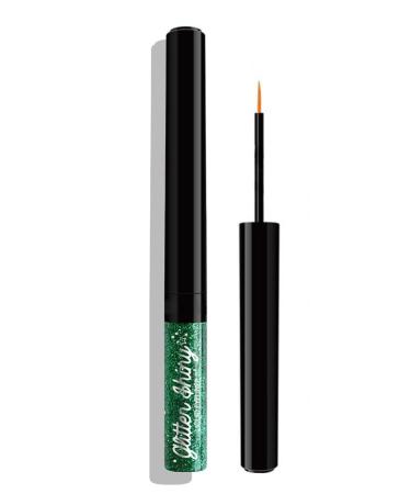 Pearlescent Eyeliner Liquid Glitter Eyeliner Eyeshadow Makeup Stage Show Makeup (green)