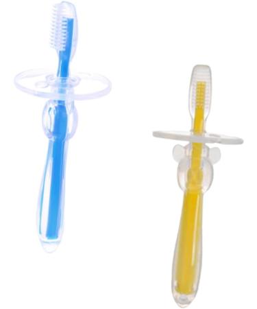 Frcolor 6-Pack Bristle Toothbrush for Newborns | Safe Infant Mouth Clean Toys in Earth Colors | Baby Toothbrushes for Toddlers - Buy Online on GoSupps.com