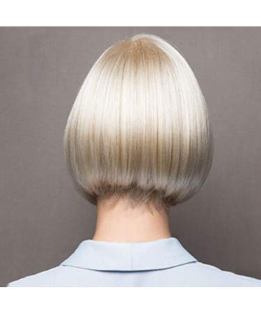 Buy Wqwig Synthetic Curly Bob Wig - Short Gray 10-Inch Side Combed Hairstyle for Women | International Shipping Available - Buy Online on GoSupps.com