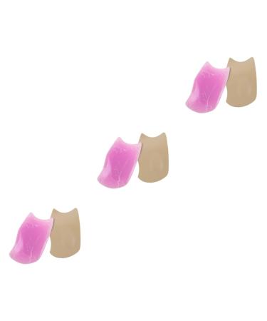 GLEAVI 3 Pairs Shoe Inserts Insoles for Insoles for Heels Sole Inserts Flat Foot Corrector Foot Inserts for Women Plantar Brace Foot Insoles Women's Arch Massage