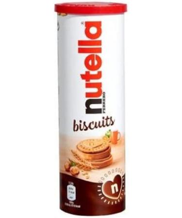  G n rique NUTELLA - Crispy chocolate-filled biscuits - 166g tube for a delicious treat - Pack of 4 - Sold in packs - Buy Online on GoSupps.com