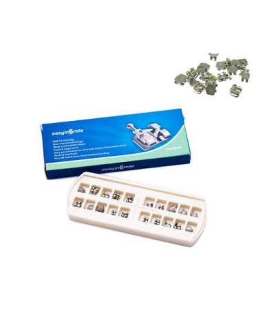 Buy Mini Metal Dental Orthodontic Brackets | Slot .022 ROTH/MBT with Hooks - International Shipping - Buy Online on GoSupps.com