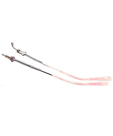QYAJS 1 Pair Metal Frame Arms Rimless Glasses Legs Glasses Replacement Temples Eyeglass Frame Temples Color No. 10 Large