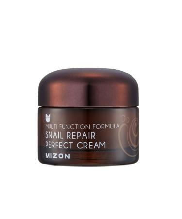 MIZON Snail Line  Snail Repair Perfect Cream  Hydration  Wrinkle-care  Nutrition  Paraben Free  Korean Skin-care (50ml 1.69 fl oz )