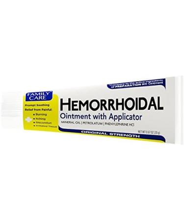 Family Care Hemorrhoidal Ointment with Applicator - Soothing Relief for Hemorrhoid Symptoms - Buy Online on GoSupps.com