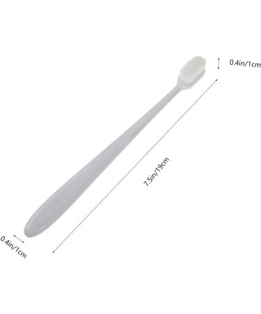 Shop Tovinanna 8-Piece Soft Toothbrush Set | Gentle Gum Care & Long Handle Design for Daily Oral Hygiene - Buy Online on GoSupps.com