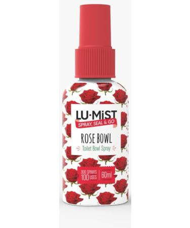 Lu-Mist 3 x 60ml Rose Toilet Bowl Spray (Pack of 3) - Buy Online on GoSupps.com