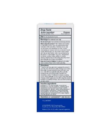 Terminator 10 Acne Spot Treatment Fast-Acting 1 oz Treatment for Clear Skin - International Shipping Available - Buy Online on GoSupps.com