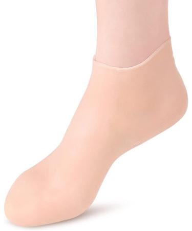 FRCOLOR 3 Pairs Gel Socks Men Stocking Heel Sleeve Women Mens Socks Man Socks Heel Protectors for High Heel Shoes Womens Low Cut Socks Care Foot Socks Miss Nursing Cover Sebs Invisible 16.5x8.5cm As Shown - Buy Online on GoSupps.com