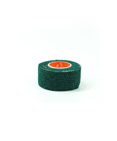 First Aid 4 Sport Latex Free Cohesive Bandage - 7.5cm x 4.5m Green - 1 Roll Green 7.5 Centimetres
