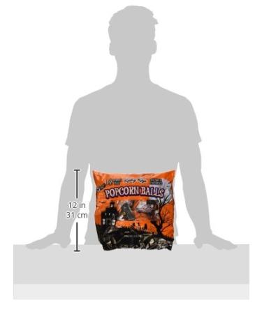 Sweet & Salty Halloween Treat: 12 Count Bag Popcorn Balls 12 oz (Pack of 2) - Buy Online on GoSupps.com