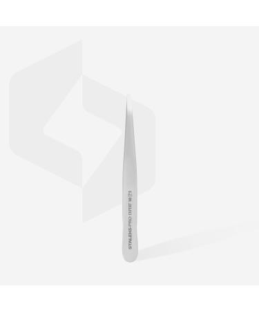 Staleks Expert Eyebrow Tweezers TE-10/2 - Narrow Straight | Precision Beauty Tool - Buy Online on GoSupps.com