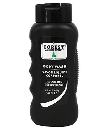 Herban Cowboy Deodorizing Body Wash Forest 18 Fl Oz (Pack of 2) with Coco-Betaine and Zinc Citrate - Pine Scent - Buy Online on GoSupps.com