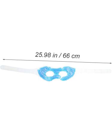 FRCOLOR Therapeutic Eye Mask Gel Eye Mask Ice Eye Mask Dark Circles under Eye Removal Eye Cup Gelt Eye Fatigue Relief Eye Covers Dark Circles Removal Eyepatch Men and Women Bead Universal - Buy Online on GoSupps.com